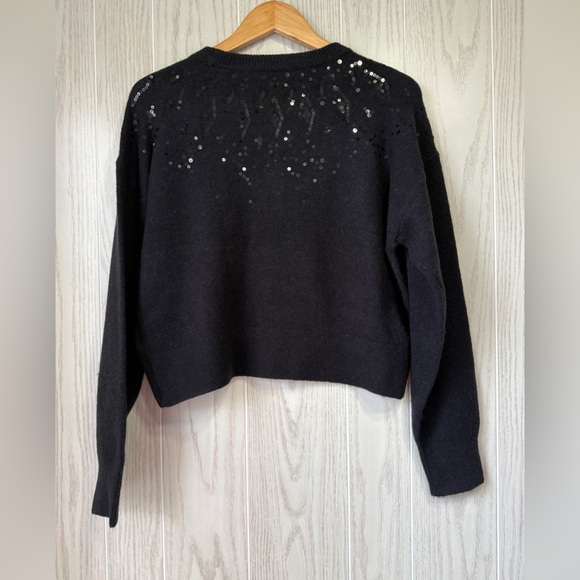 Scotch & Soda Sequin Wool Blend Sweater Black
Size Medium NWT - Picture 3 of 5